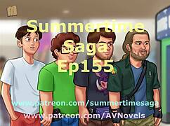 Summertime Saga 155: Erotic Cartoon Anime Hentai Adventure with Detailed Scenes and Characters