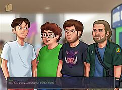 Summertime Saga 155: Erotic Cartoon Anime Hentai Adventure with Detailed Scenes and Characters