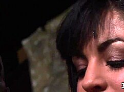 in this 3-way, kit lee and kat lee get rough anal fucking with big tits and facial