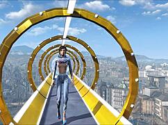 i love this fallout 4 fashion number 206 with cute brunette vibes