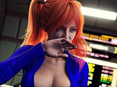 i feel the intense pleasure of big tits in star harem 4 anime hentai