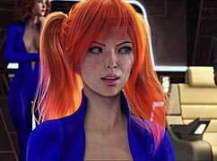 i feel the intense pleasure of big tits in star harem 4 anime hentai