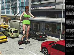 big apple small 18+ gesture episode 9 in 3d cartoon