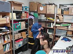 First time teen anal and oiled sex in uniform.