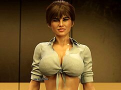 Artemis Fox Bends Over for Ride!