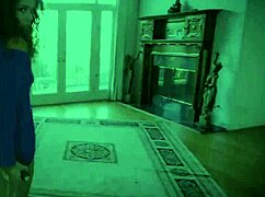 i railed my stepdaughter with small tits in pov, her big cock giving facial