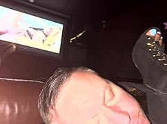 Exciting Scene at the Movie Theater