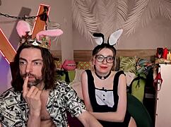 Our Cute Streams Of Blonde Couple In Bedroom With Beautiful Young 18+!