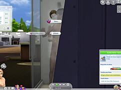 In The SIMS, she performs a DEEP THROAT