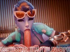 Oh Wow, Watch The Widow Deepthroat That Big Cock On The Beach With Her Huge Tits Bouncing!