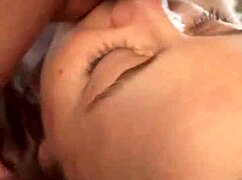 2038tec - french slut in tight brown satin dress satin pink panties stockings and high heels blowjob rimming intense doggystyle