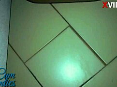 framed girlfriend's panties get stolen and filled with cum