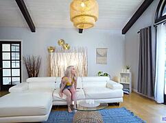 Lesbian Threesome with Sexy College Girl Nannies in Wild Action