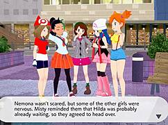 Girls from Koikatsu are tricked into dancing naked under hypnosis