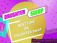 Hot teen 18+ feels intense pleasure riding stepdad's cock, leading to a cumshot after oral