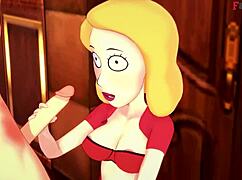 Beth Smith Enjoys Intense Sex With Rick In Rick And Morty Fantasy