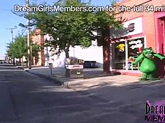 i can’t believe how wild this swinger milf gets flashing in public!