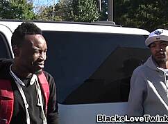 Hey, wanna see us horny gay amateurs in a wild interracial threesome?