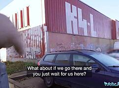 Tight Spanish Babe Blows And Fucks Agent!