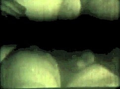 Vintage hairy pussy gets fucked in the age of steam with retro blowjob action