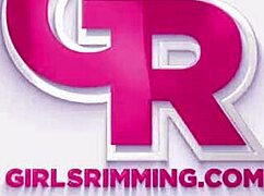 Skinny American Pornstar Bent Over in Doggystyle Rimming Domme Scene