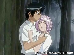 Big Titty Anime Babe Receives Pussy Licking