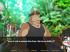 Curious About Furry Christmas Games in Yaoi Season 2 Episode 8