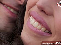 this skinny british milf has small tits