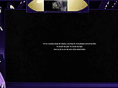 In this game, the brunette with big tits says, 'Feel my lust from beyond'