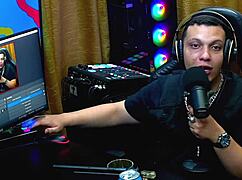 Martina Oliveira gets hot seeing Ruan’s huge tool on podcast 🔥