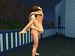 Ted and Meredith Rosswell have a hot night - Part 2: Hentai game