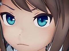 maria from kantai collection gets animated in hentai cartoon style