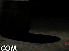 Hot Brunette Maid Masturbates With Toys In Hardcore BDSM Session, Giving Blowjob To Slave