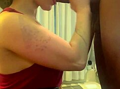 Therapist sucks big black cock monster cum milf latina tattoo