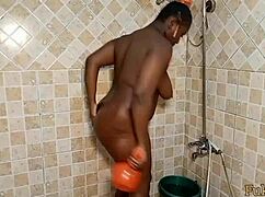 Pervert BBW Housewife Intensely Fucks Family Visitor With Monster Cock