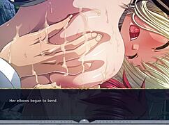 kyonyuu fantasy isis squirts big tits in anime game scene 😍