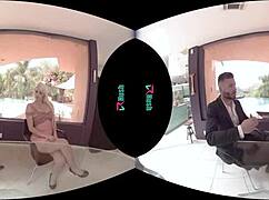 Wow, big tit blonde Layla Price in virtual fuck!