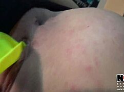 nora's blonde balloon fetish blowjob in spanish