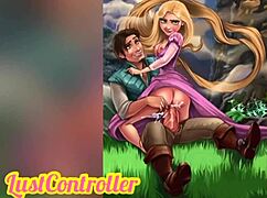 Rapunzel in tangled hentai compilation with steamy kissing scenes.