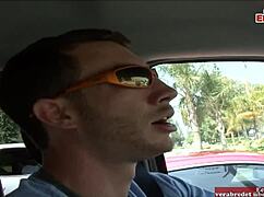 Big boob black-haired woman picked up on street for wild action. Damn, she's hot! 🔥