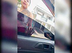 unknown ebony slut pays for ride with anal and blowjob