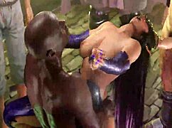 Hmv Opiumud-043: Black Castle Collapse with Big Tits Gangbang Action!