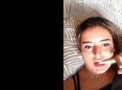 Ex-Girlfriend Naked Chatting and Masturbating on Web