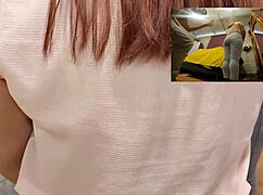 Milf gets groped for money