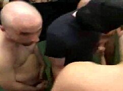 Young Nympho Teens in Intense Gangbang with Anal, Blowjob, and Assfucking by Multiple Men