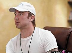 cheerleaders let coach decide their fate and he fucks them both anal