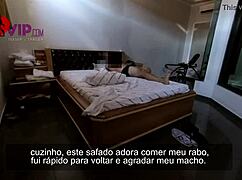 Cristina Almeida Gets Anal Fucked In Hotel, Humiliating Cuckold Husband With Creampie