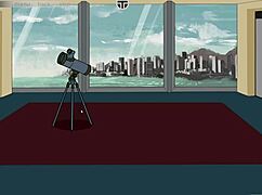 Starfire in 18Titans Cartoon Game Adventure