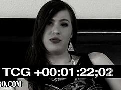 hey, wanna see this ladyboy hooker get a face spray? tell me how you like that messy finish!