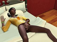 स्टेपब्रदर इंडियन स्टेपसिस्टर को नंगी बेड पर पकड़ता है, उसे लिक करता है फिर उसकी गैंड फक करता है